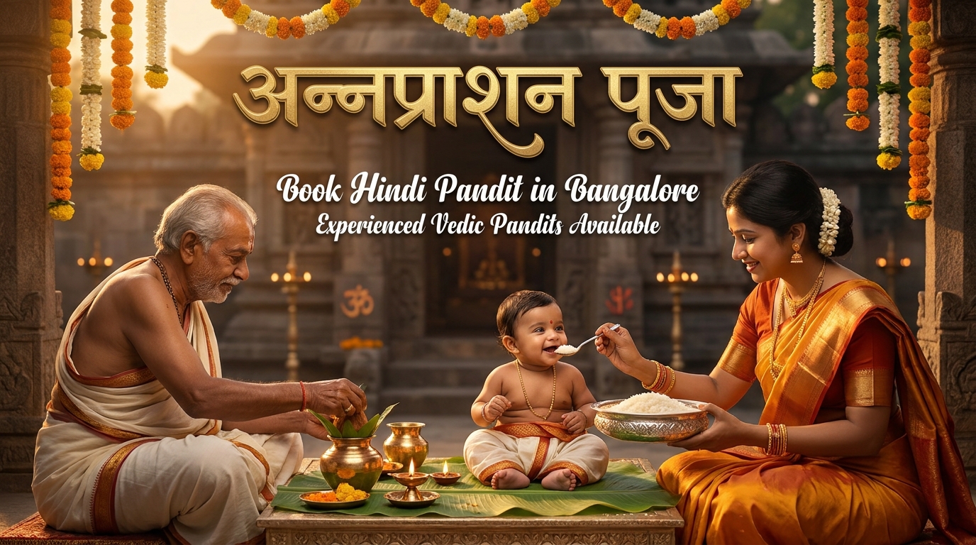 Annaprashan Sanskar ceremony image 3 for Hindi Pandit Ji Bangalore