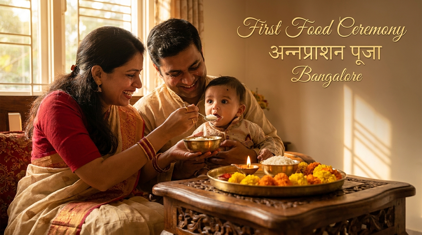 Annaprashan Sanskar ceremony image 2 for Hindi Pandit Ji Bangalore
