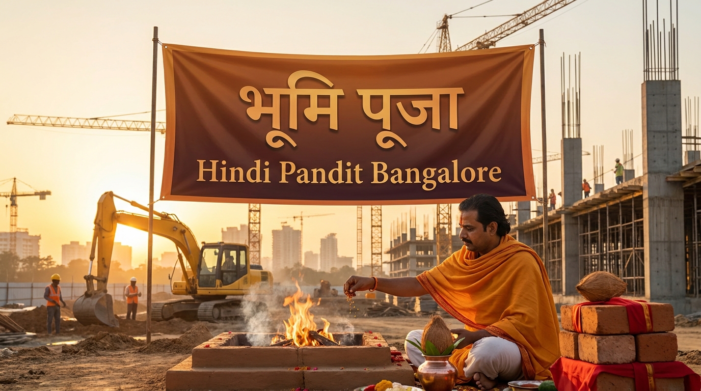 Bhumi Puja ceremony image 3 for Hindi Pandit Ji Bangalore