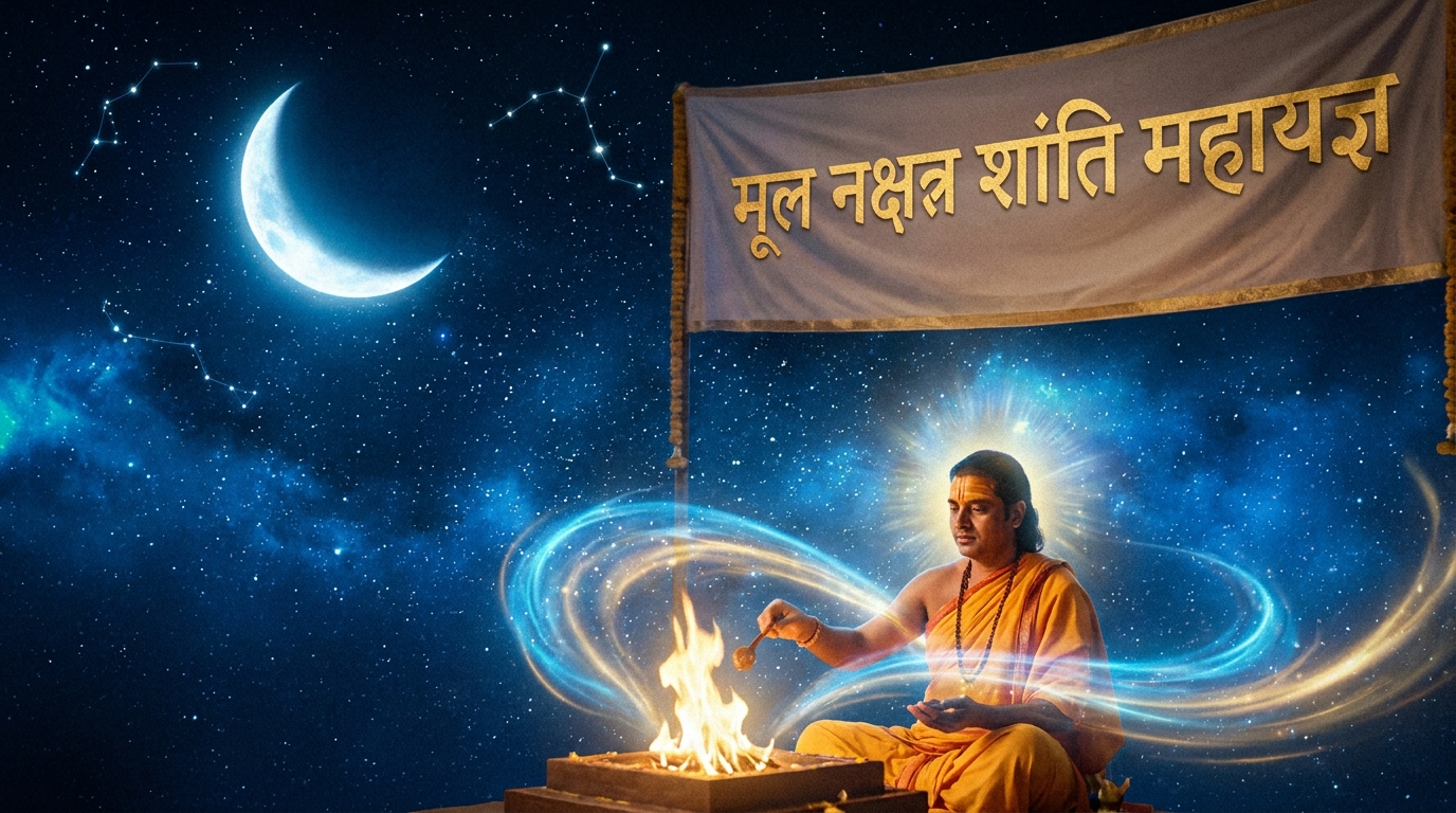 Mula Nakshatra Shanti Puja ceremony image 2 for Hindi Pandit Ji Bangalore